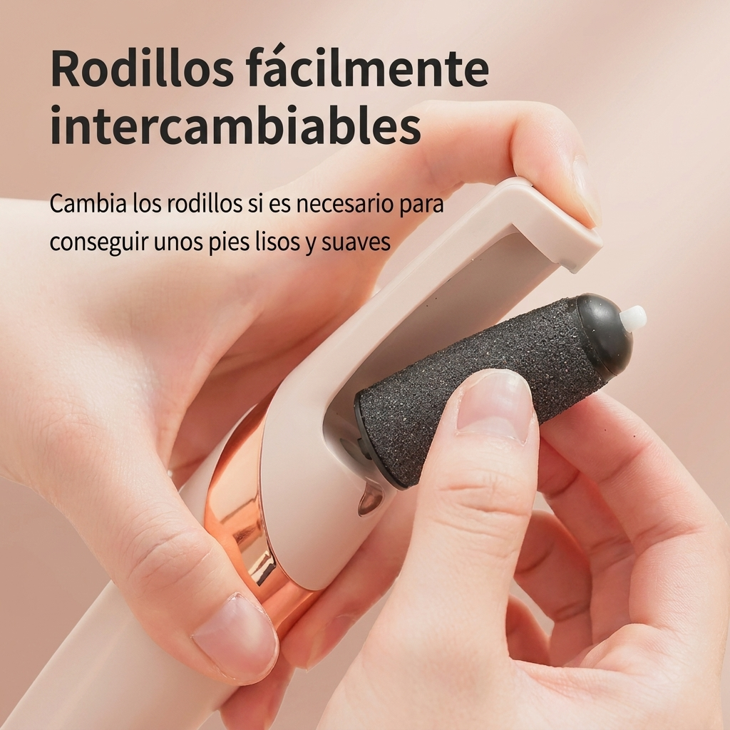 Removedor eléctrico de callosidades para pies