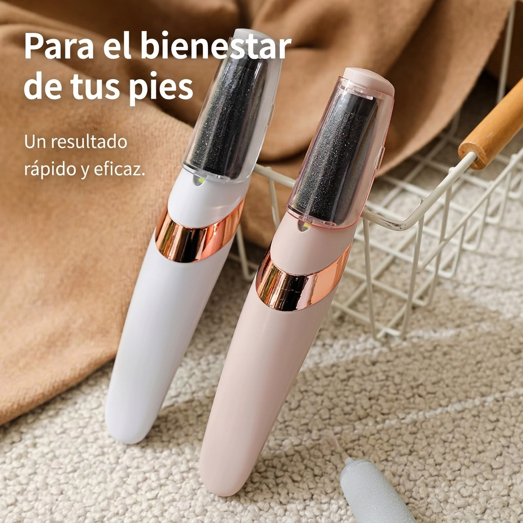 Removedor eléctrico de callosidades para pies